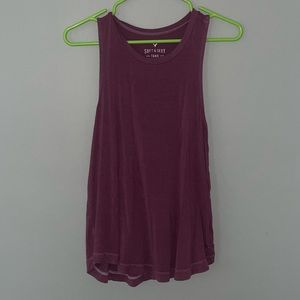 Purple American Eagle Tank Top